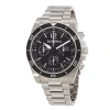 BELL AND ROSS BELL AND ROSS VINTAGE CHRONOGRAPH AUTOMATIC BLACK DIAL MEN'S WATCH BRV394-BL-ST/SST