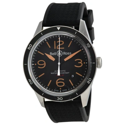 Bell And Ross Vintage Sport Automatic Men's Watch Rbrv123-st-her-srb In Black