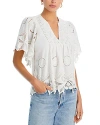 BELL ANGEL LACE TRIM TOP