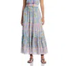 Bell Annae Maxi In Blue Yellow Print In Multi