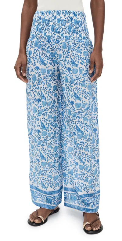 Bell Beach Pants Blue White