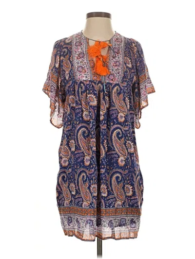 Pre-owned Bell By Alicia Bell Casual Dress In Blue