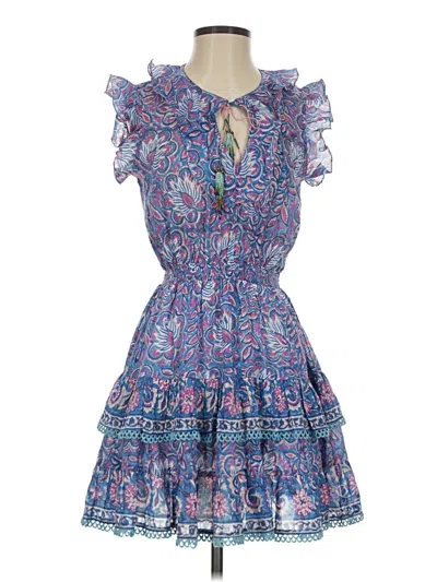 Pre-owned Bell By Alicia Bell Casual Dress In Blue