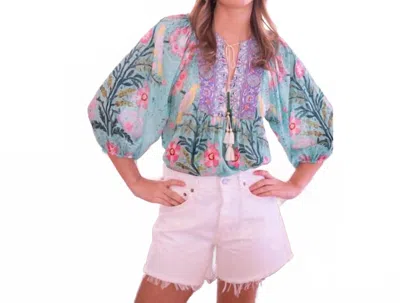 Bell By Alicia Bell Macey Floral Top In Multi