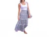 Bell By Alicia Bell Mandy Maxi Skirt In Turquoise Purple Diamond In Multi