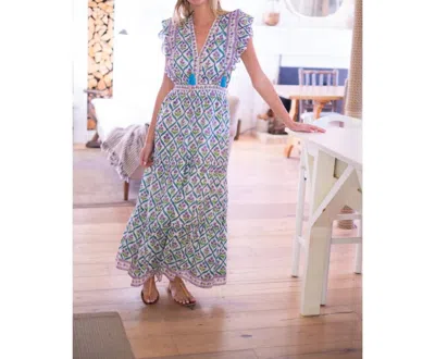 Bell By Alicia Bell Phoebe Maxi Dress In Teal