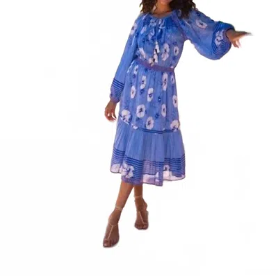 Bell By Alicia Bell Reese Midi Dress In Blue