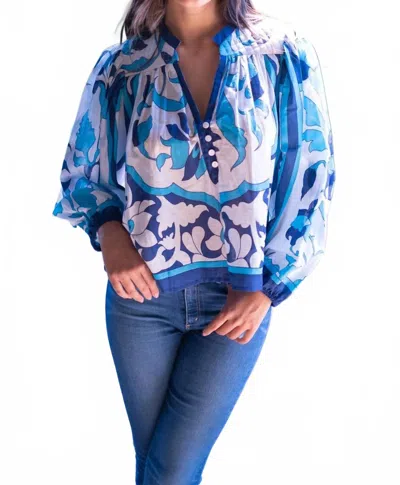 Bell Ellie Top In Blue/navy