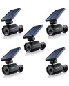Bell + Howell Bionic Spotlight Solar Outdoor Motion Sensor Light - 5 Pack