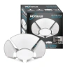 Bell + Howell Bell+howell Hexbulb Ceiling Light With 6 Panel Adjustable High Intensity Light In White