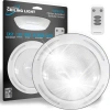 Bell + Howell Wireless Motion Activated Ceiling Light With Remote Control In Plastic