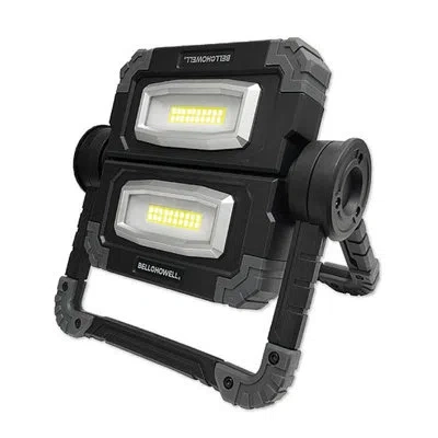 Bell + Howell Worklight 360 Portable Heavy-duty Dual Lighting In Black