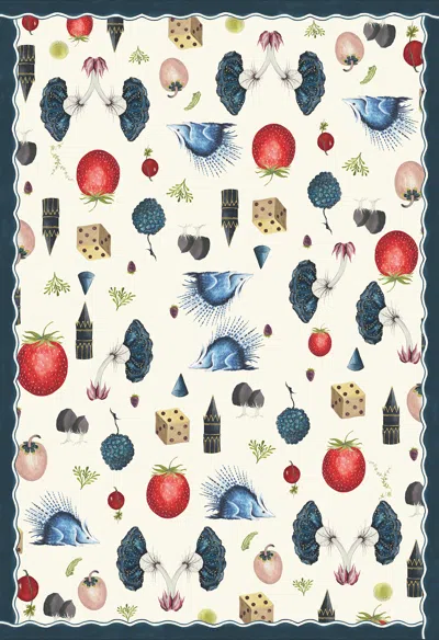 Bell Hutley White Earthy Delights Table Linen