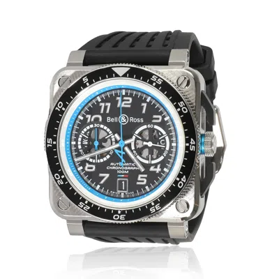 Bell & Ross Alpine F1 Br 03-94-a521 Men's Watch In Stainless Steel In Silver
