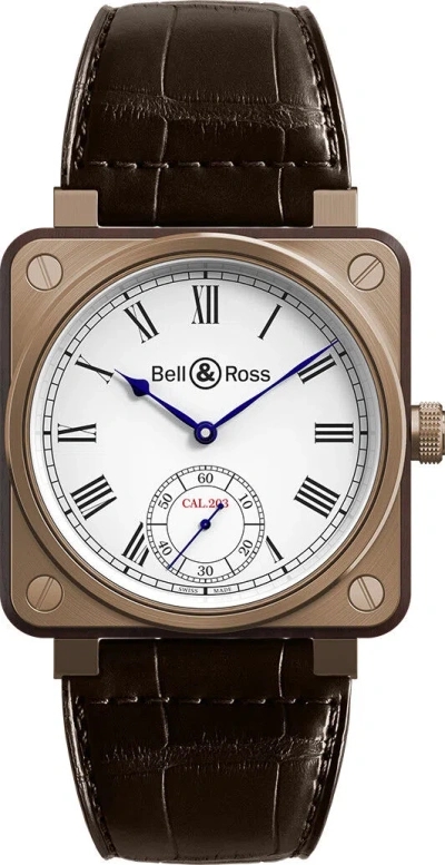 Pre-owned Bell & Ross Aviation Instruments Bronze Case Special Edition Dress Watch