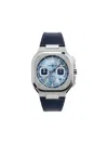 Bell & Ross Br-05 Chrono Patrouille De France 42mm In Blue