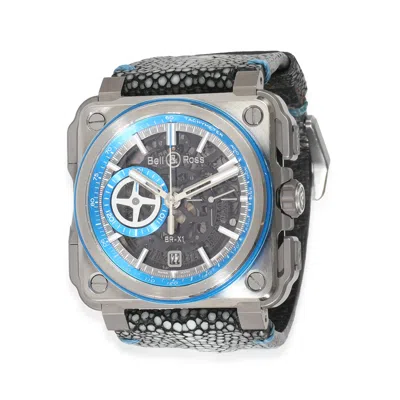 Bell & Ross Brx-1 Hyperstellar Brx1-al-ti-blu Men's Watch In Titanium In Grey