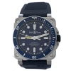 BELL & ROSS PRE-OWNED BELL & ROSS DIVER TYPE AUTOMATIC BLUE DIAL MEN'S WATCH BR03-92