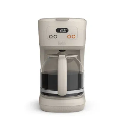 Bella 12 Cup Programmable Coffee Maker In Oatmilk