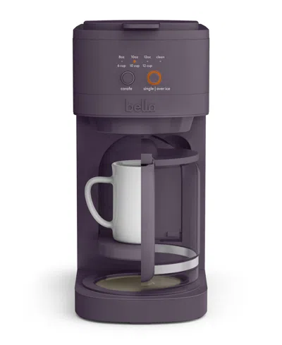 Bella 12-cup Versabrew Coffee Maker 35104 In Plum