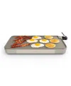 Bella 12" X 22" Electric Griddle In Oatmilk