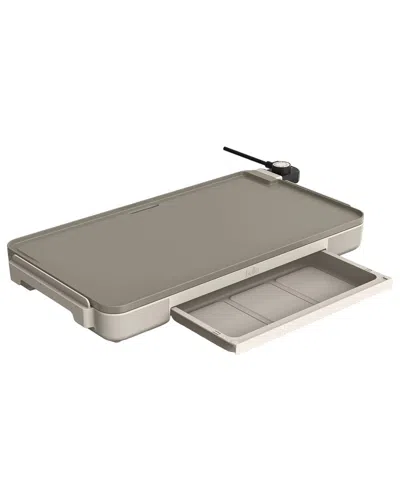 Bella 12x22in Xl Ceramic Electric Griddle In White