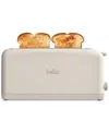 Bella 2 Slice Slim Long-slot Toaster In Oatmilk