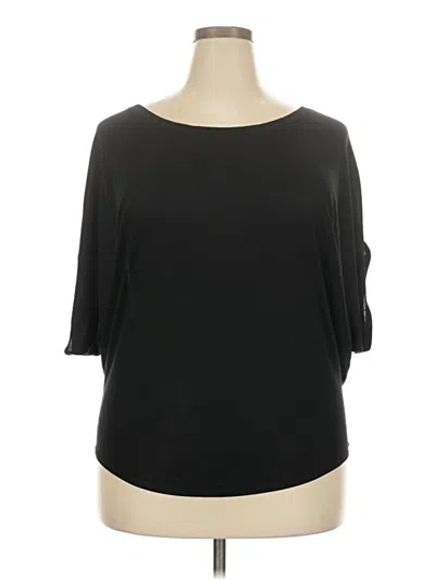 Pre-owned Bella 3/4 Sleeve T-shirt In Black