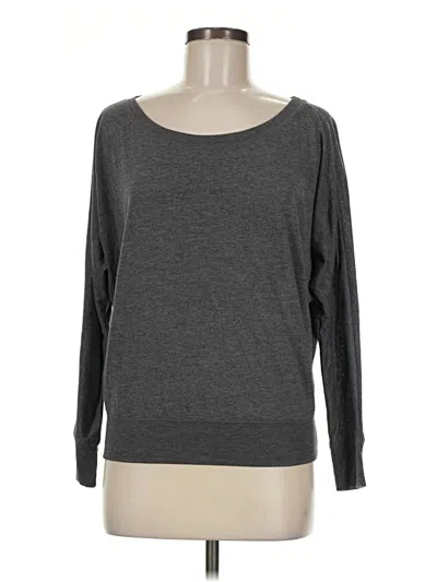 Pre-owned Bella 3/4 Sleeve T-shirt In Gray