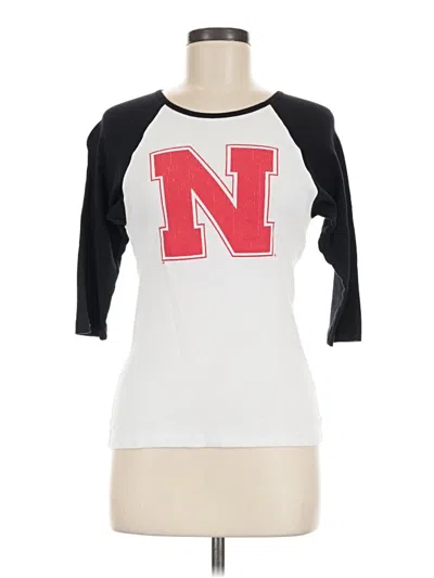 Pre-owned Bella 3/4 Sleeve T-shirt In White