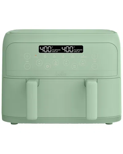 Bella 4qt Trizone Air Fryer In Green