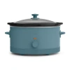 Bella 6qt Manual Slow Cooker In Blue