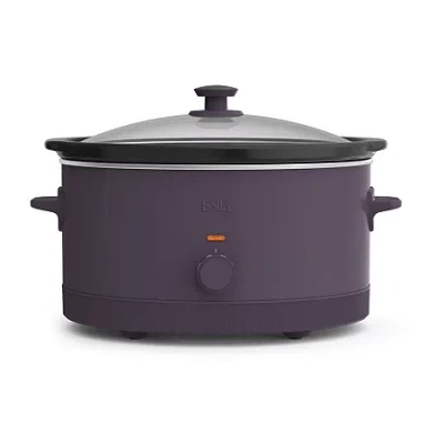 Bella 6qt Manual Slow Cooker In Purple
