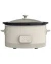 Bella 6qt Programmable Slow Cooker In Neutral