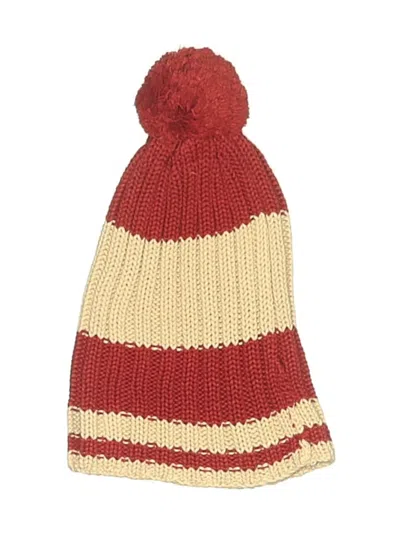 Pre-owned Bella Bliss Kids' Beanie Hat In Red
