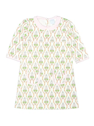 Pre-owned Bella Bliss Kids' Dress In White