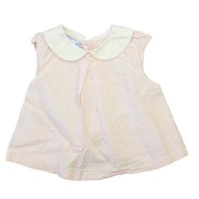 Bella Bliss Kids'  Girls Pink White Blouse