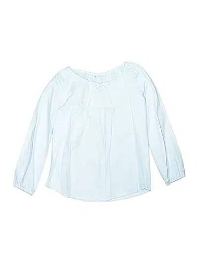 Pre-owned Bella Bliss Kids' Long Sleeve Blouse In Blue