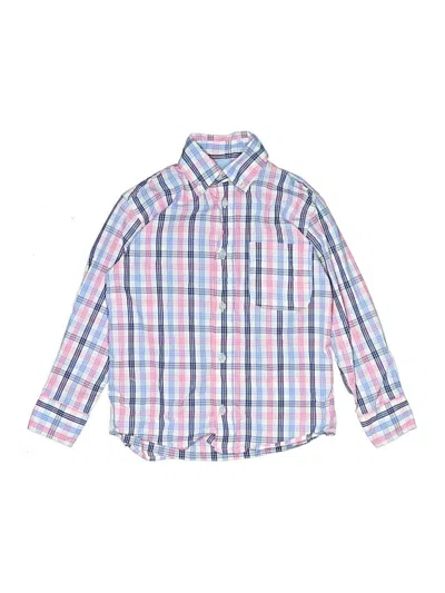 Pre-owned Bella Bliss Kids' Long Sleeve Button Down Shirt In Pink