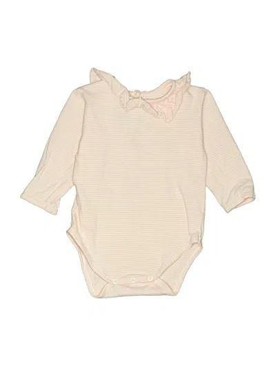 Pre-owned Bella Bliss Kids' Long Sleeve Onesie In White