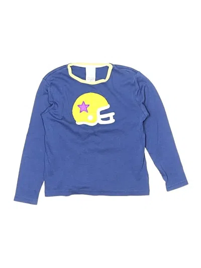 Pre-owned Bella Bliss Kids' Long Sleeve T-shirt In Blue