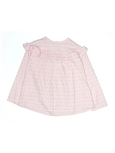 Pre-owned Bella Bliss Kids' Short Sleeve Blouse In Pink