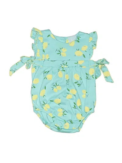 Pre-owned Bella Bliss Babies' Short Sleeve Onesie In Blue