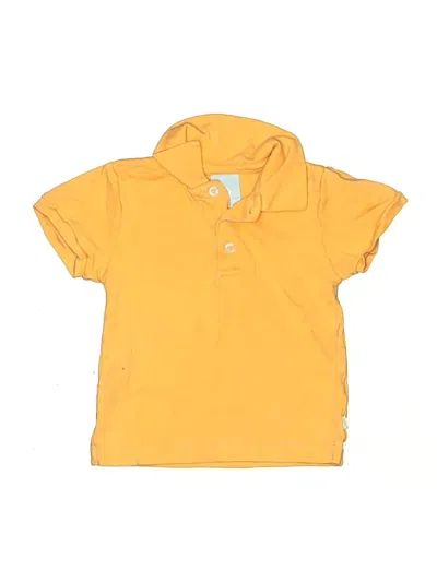 Pre-owned Bella Bliss Kids' Short Sleeve Polo Shirt In Yellow