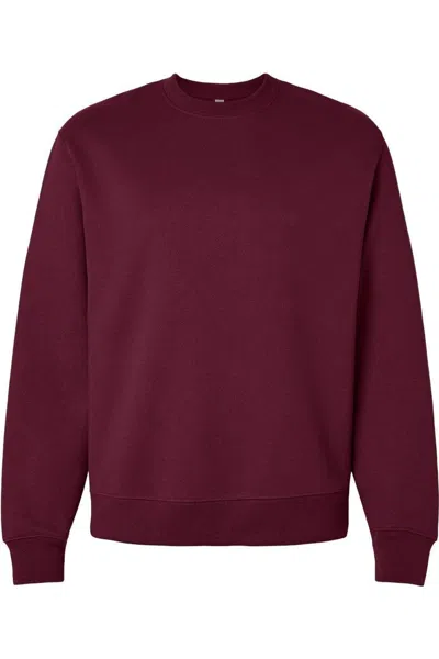 Bella+canvas 10 Oz. Heavyweight Sweatshirt In Burgundy