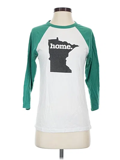 Pre-owned Bella+canvas 3/4 Sleeve T-shirt In White