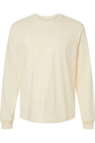 Bella+canvas 6 Oz. Heavyweight Long Sleeve Tee In White