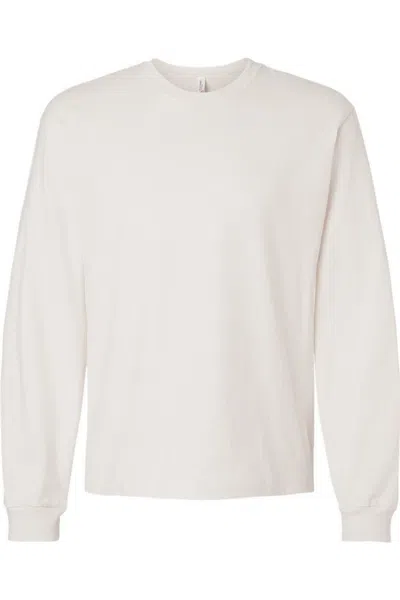 Bella+canvas 6 Oz. Heavyweight Long Sleeve Tee In White