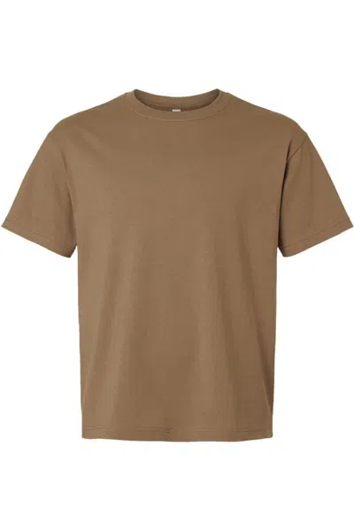 Bella+canvas 6 Oz. Heavyweight Tee In Brown