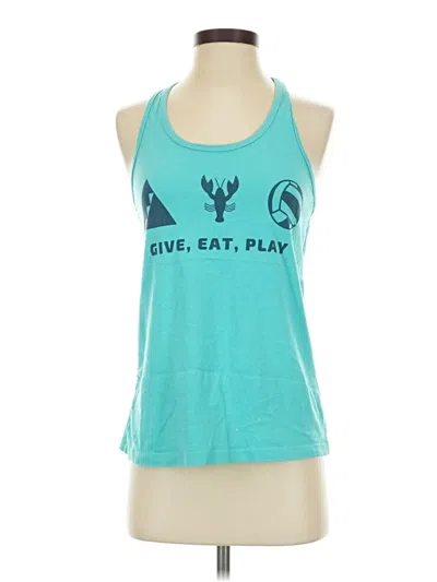 Pre-owned Bella+canvas Active Tank Top In Teal